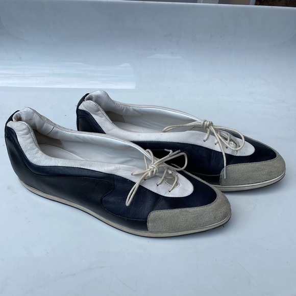 Jil Sander Shoes - jil sander navy flat shoes, 40